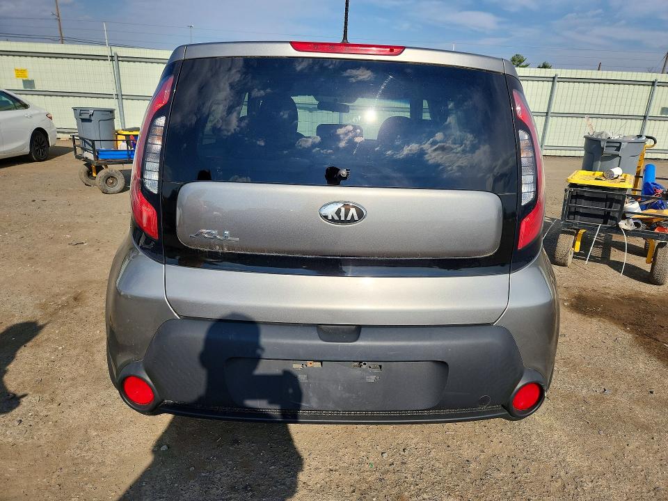2014 Kia Soul VIN KNDJN2A29E7104955 COPART salvage auction — MECHANICAL, Pa - Cert Of Title, sold $675 on 2026-07-02 (photo 6)