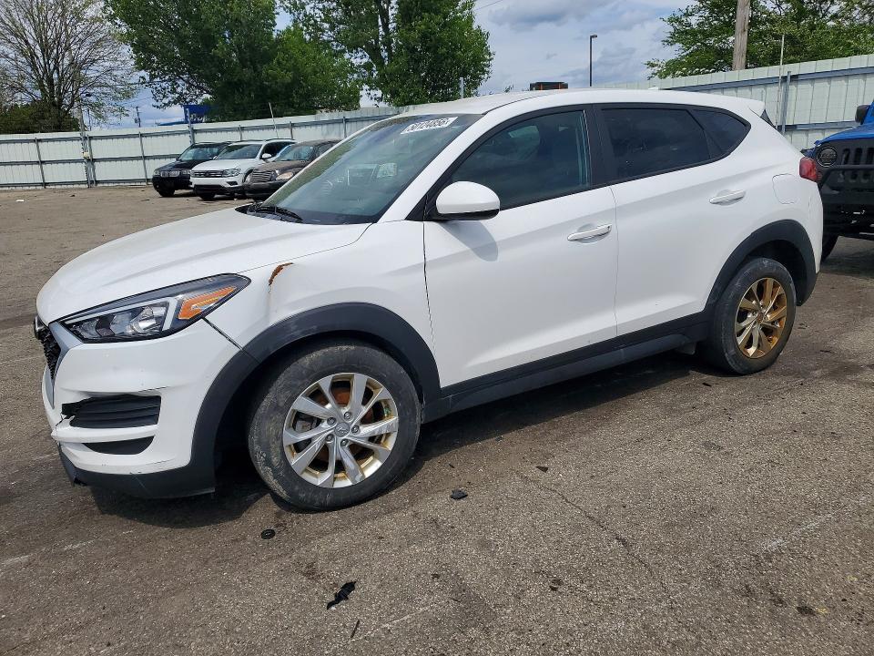 2021 Hyundai Tucson VIN KM8J2CA48MU288295 COPART salvage auction — MINOR DENT/SCRATCHES, Oh - Cert Of Title-Repossession, sold $6,300 on 2026-07-04 (photo 1)