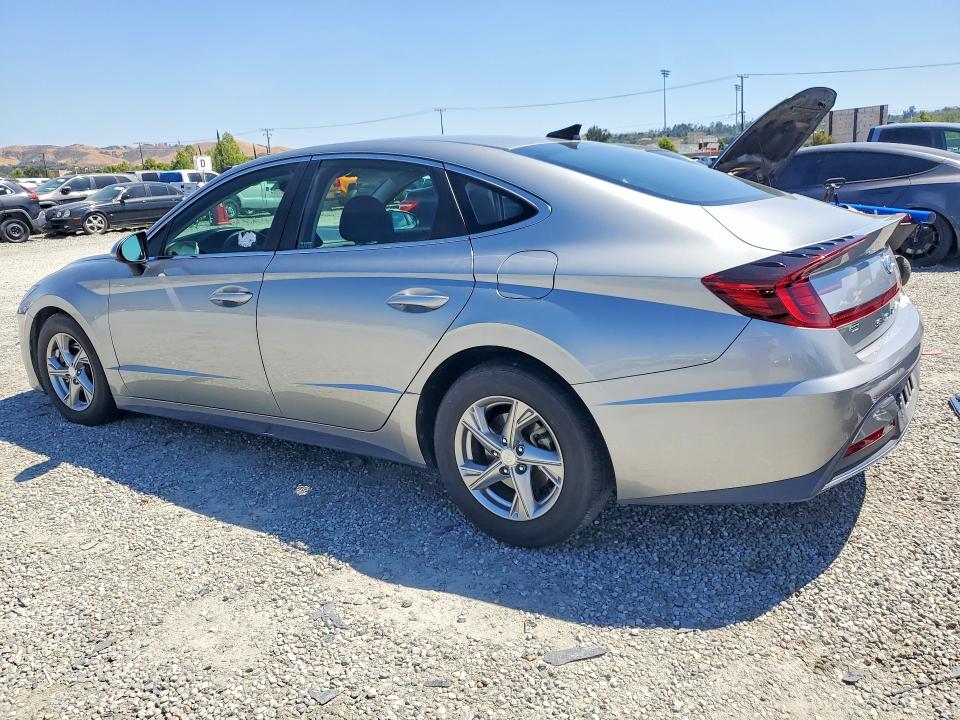 2020 Hyundai Sonata VIN 5NPEG4JA3LH057140 COPART salvage auction — FRONT END, Ca - Salvage Certificate, sold $2,300 on 2026-07-03 (photo 2)