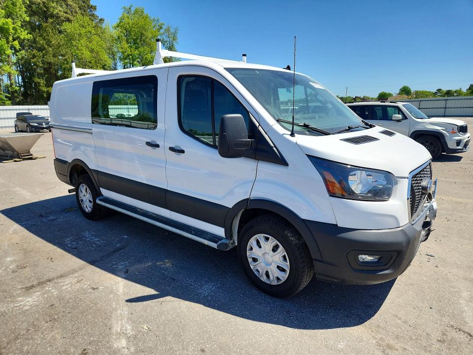 2024 Ford Transit VIN 1FTBR1Y82RKA71278 COPART salvage auction — FRONT END, Nc - Dealer Only Salvage Title, sold $16,700 on 2026-07-03 (photo 4)