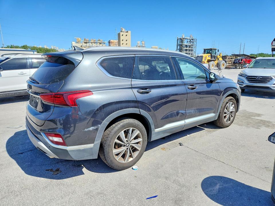 2020 Hyundai Santa fe VIN 5NMS33AD8LH192128 COPART salvage auction — SIDE, Ms - Cert Of Title-Salvaged, sold $3,550 on 2026-07-03 (photo 3)