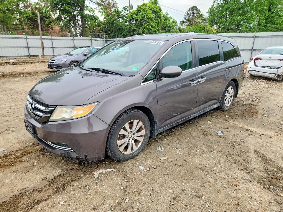 2014 Honda VIN 5FNRL5H6XEB093090 COPART salvage auction — FRONT END, Va - Certificate Of Title, sold $875 on 2026-07-02 (photo 1)