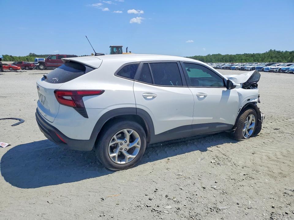 2025 Chevrolet Trax VIN KL77LFEP2SC192096 COPART salvage auction — FRONT END, Sc - Cert Of Title-Salvage, sold $2,950 on 2026-07-03 (photo 3)