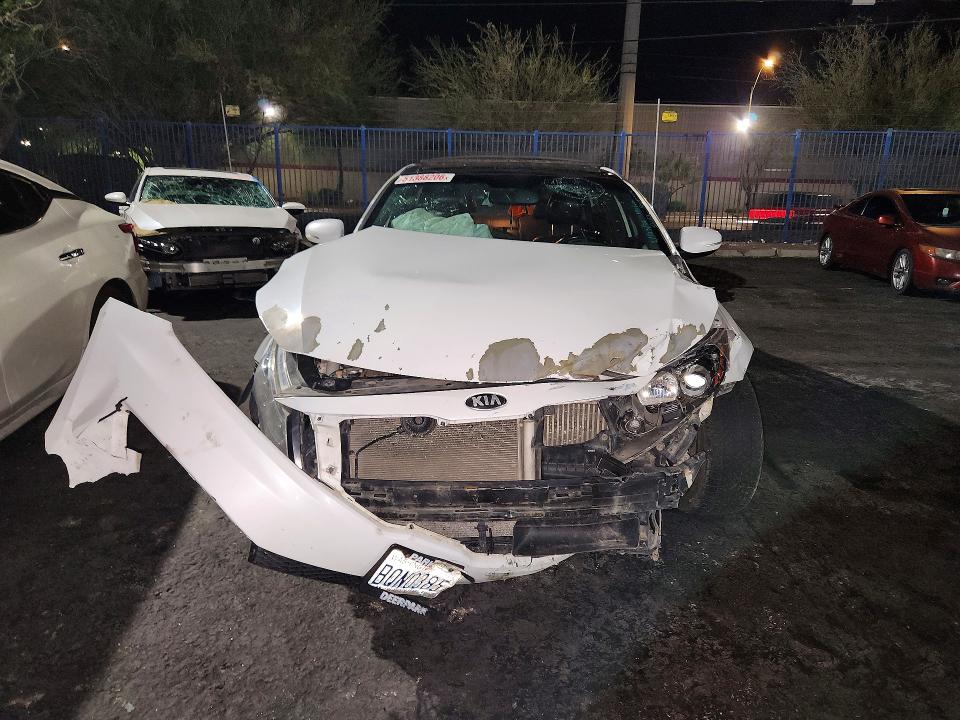 2013 Kia Optima VIN 5XXGR4A65DG168915 COPART salvage auction — FRONT END, NV - SALVAGE TITLE, sold $125 on 2026-07-02 (photo 5)
