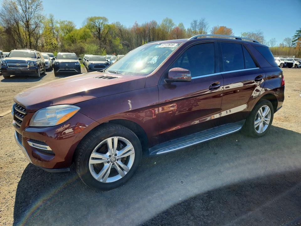 2015 Mercedes-benz Ml-class VIN 4JGDA5HB1FA547374 COPART salvage auction — SIDE, Ct - Certificate Of Title, sold $7,700 on 2026-07-03 (photo 1)