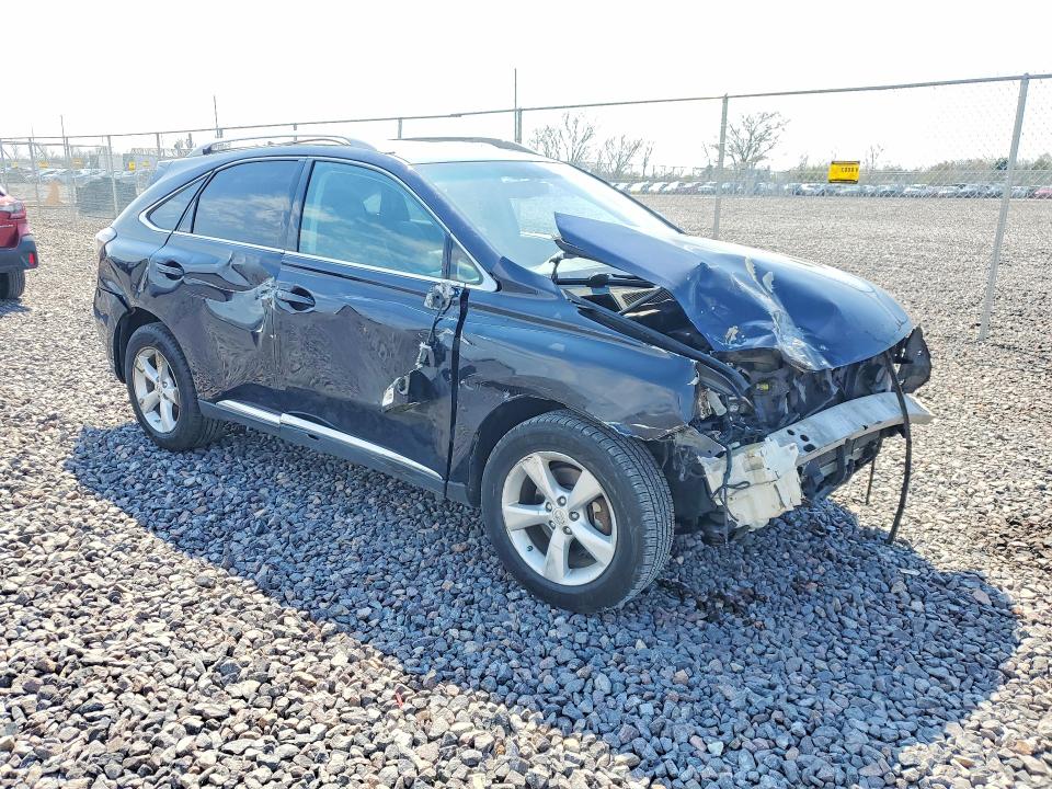 2010 Lexus Rx VIN 2T2BK1BA3AC010734 COPART salvage auction — FRONT END, In - Cert Of Title-Salvage Title, sold $2,550 on 2026-07-02 (photo 4)