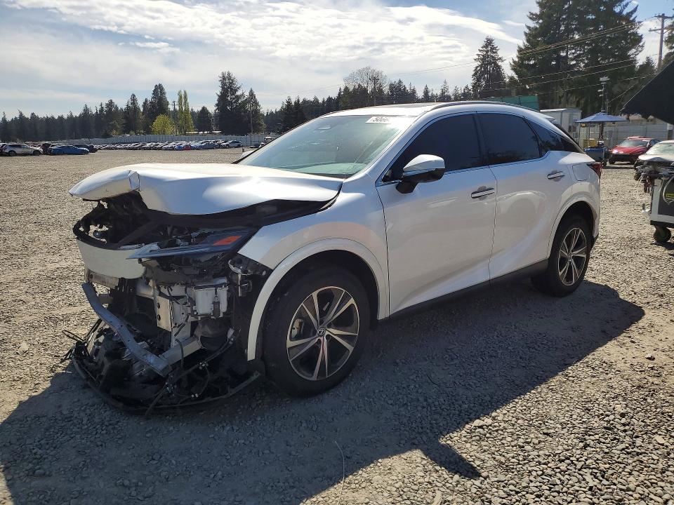 2023 Lexus Rx VIN 2T2BAMCA7PC028035 COPART salvage auction — FRONT END, Wa - Bill Of Sale, sold $19,000 on 2026-07-02 (photo 1)