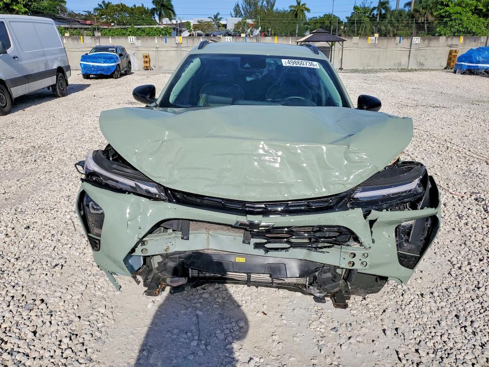 2024 Chevrolet Trax VIN KL77LKE21RC095608 COPART salvage auction — FRONT END, Fl - Cert Of Title Slvg Rebuildable, sold $4,400 on 2026-07-03 (photo 5)