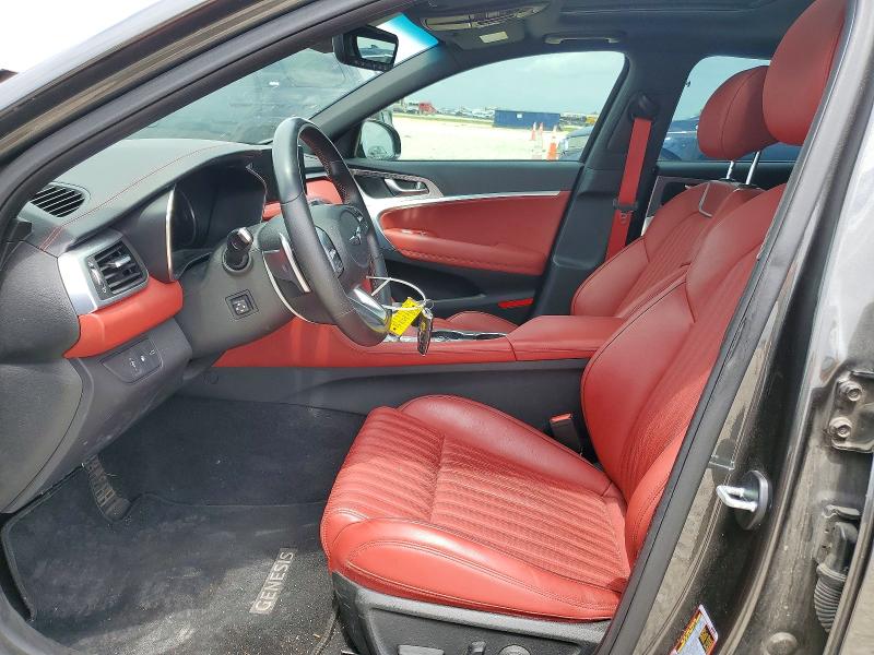 2023 Genesis VIN KMTG34TA5PU123170 COPART salvage auction — REAR END, Tx - Salvage Vehicle Title, sold $8,600 on 2026-07-02 (photo 7)