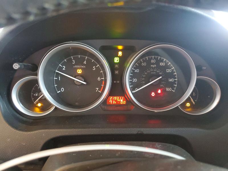 2010 Mazda 6 VIN 1YVHZ8CH9A5M24963 COPART salvage auction — FRONT END, Ca - Salvage Certificate, sold $425 on 2026-07-02 (photo 9)