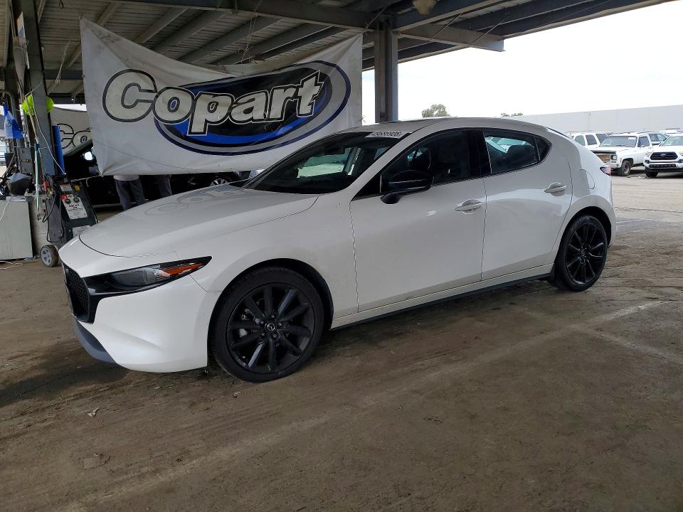 2023 Mazda 3 VIN JM1BPBJY0P1620162 COPART salvage auction — SIDE, Ca - Salvage Certificate, sold $5,300 on 2026-07-02 (photo 1)
