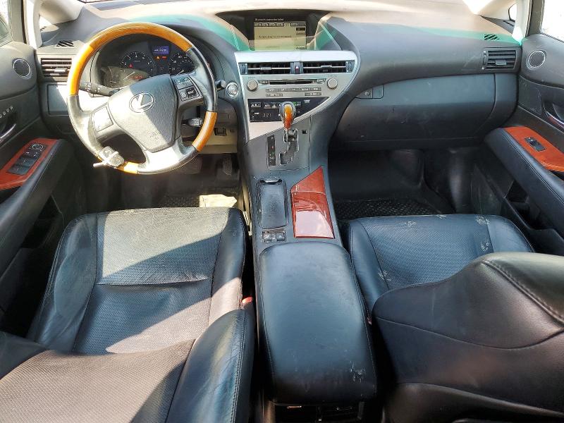 2010 Lexus Rx VIN 2T2BK1BA3AC010734 COPART salvage auction — FRONT END, In - Cert Of Title-Salvage Title, sold $2,550 on 2026-07-02 (photo 8)