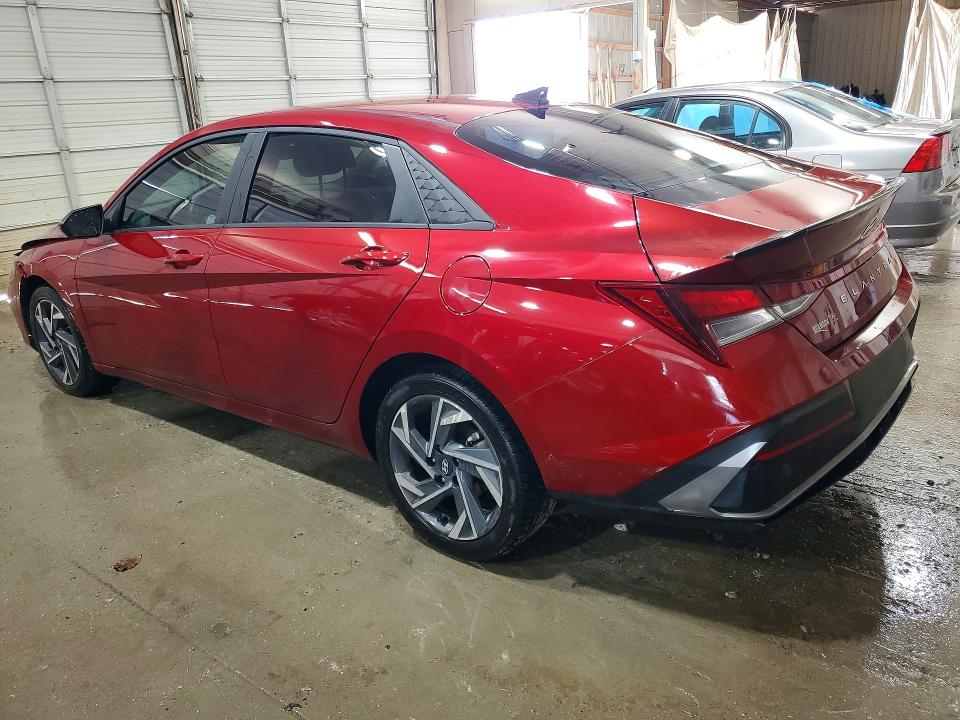 2025 Hyundai Elantra VIN KMHLM4DG0SU940905 COPART salvage auction — FRONT END, Tn - Salvage Certificate, sold $5,600 on 2026-07-03 (photo 2)
