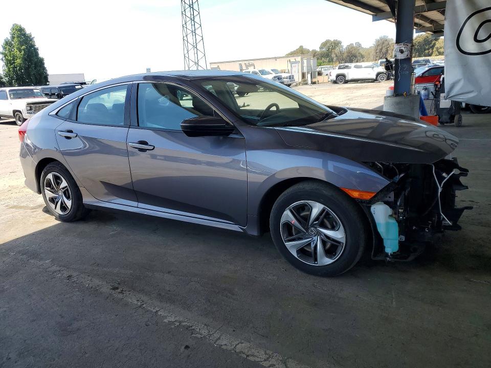 2020 Honda Civic VIN 19XFC2F64LE209598 COPART salvage auction — FRONT END, Ca - Salvage Certificate, sold $6,500 on 2026-07-02 (photo 4)
