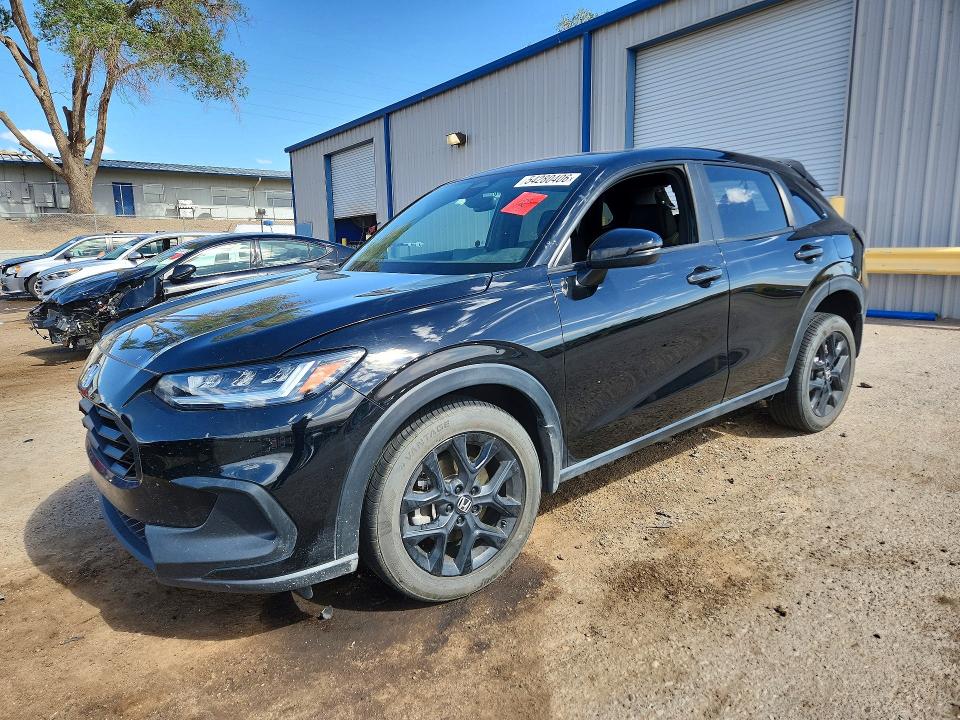 2024 Honda Hr-v VIN 3CZRZ2H5XRM709953 COPART salvage auction — REAR END, Nm - Cert Of Title-Salvage, sold $6,900 on 2026-07-03 (photo 1)