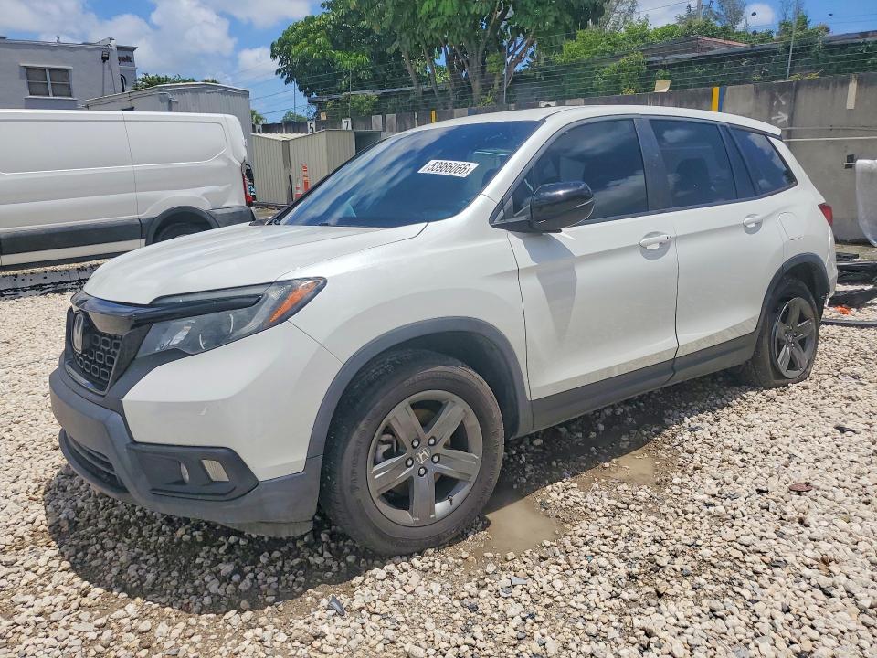 2020 Honda Passport VIN 5FNYF7H59LB003317 COPART salvage auction — SIDE, Fl - Certificate Of Destruction, sold $2,200 on 2026-07-03 (photo 1)