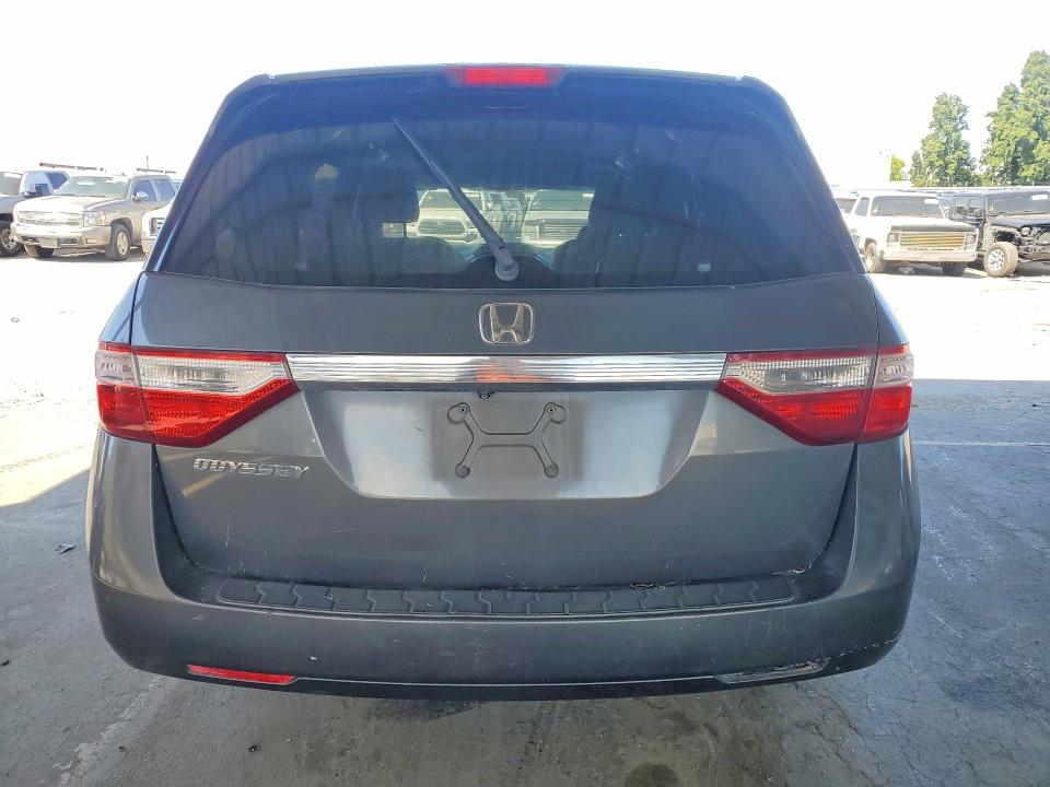 2013 Honda Odyssey VIN 5FNRL5H69DB003989 COPART salvage auction — FRONT END, Ca - Dis/Dlr/Exp Only Clean Title, sold $2,050 on 2026-07-02 (photo 6)