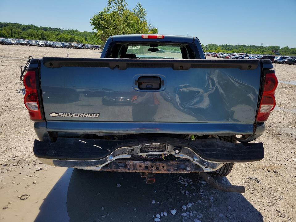 2006 Chevrolet Silverado VIN 2GCEK13Z761255760 COPART salvage auction — FRONT END, Mt - Certificate Of Title, sold $625 on 2026-07-04 (photo 6)