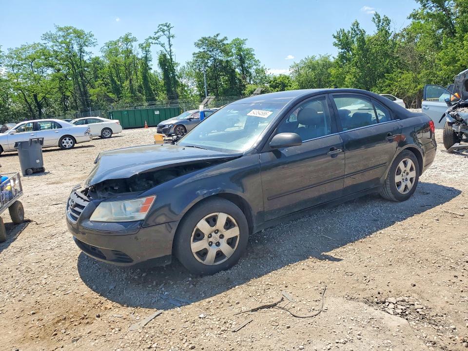 2010 Hyundai Sonata VIN 5NPET4AC9AH613817 COPART salvage auction — FRONT END, Va - Cert Of Title - Salvage, sold $625 on 2026-07-03 (photo 1)