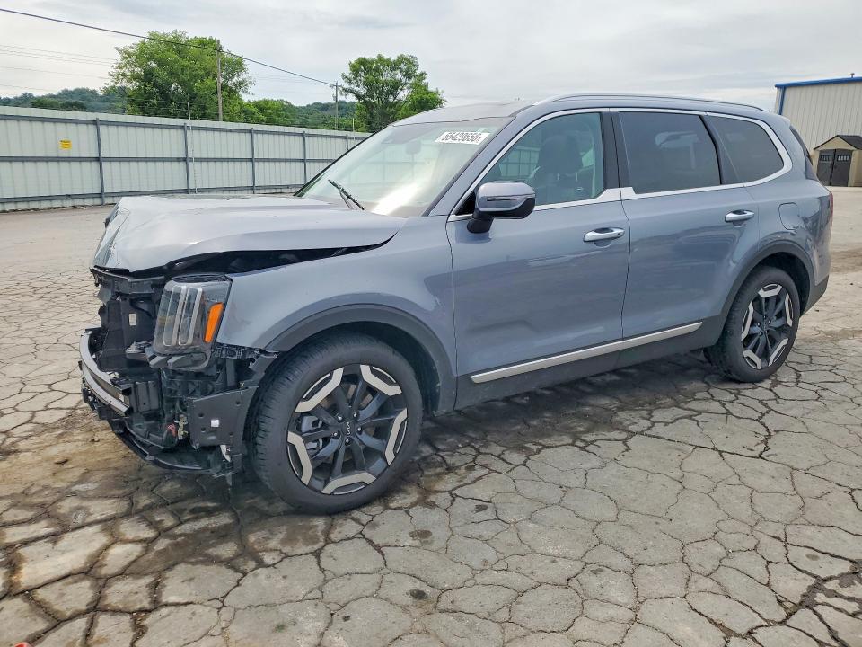 2025 Kia Telluride VIN 5XYP6DGC3SG628412 COPART salvage auction — FRONT END, Tn - Salvage Certificate, sold $13,700 on 2026-07-03 (photo 1)