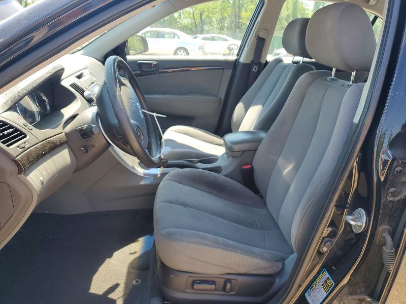 2010 Hyundai Sonata VIN 5NPET4AC9AH613817 COPART salvage auction — FRONT END, Va - Cert Of Title - Salvage, sold $625 on 2026-07-03 (photo 7)
