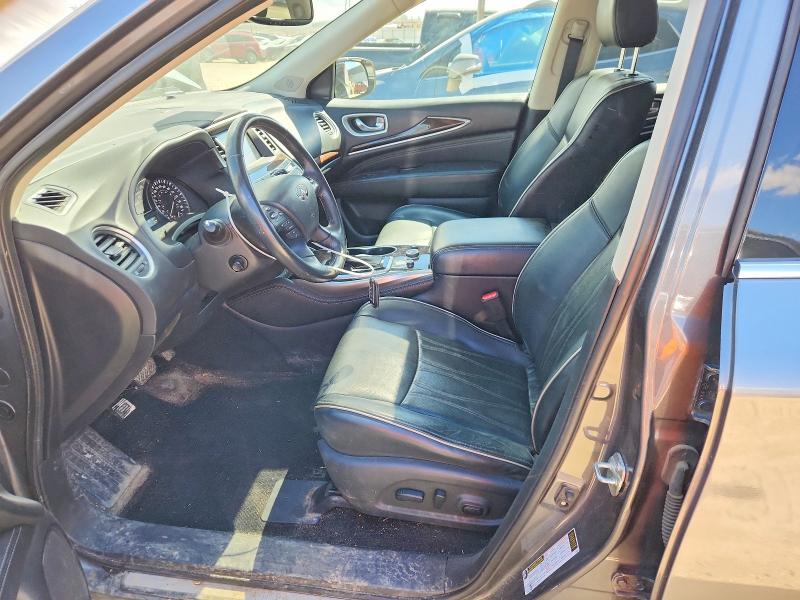 2019 Infiniti Qx60 VIN 5N1DL0MM3KC555740 COPART salvage auction — FRONT END, AB - BOS - SALVAGE, sold $2,900 on 2026-07-02 (photo 7)