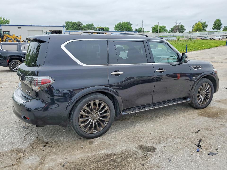 2017 Infiniti Qx80 VIN JN8AZ2NE2H9156031 COPART salvage auction — MINOR DENT/SCRATCHES, Va - Certificate Of Title, sold $6,000 on 2026-07-03 (photo 3)