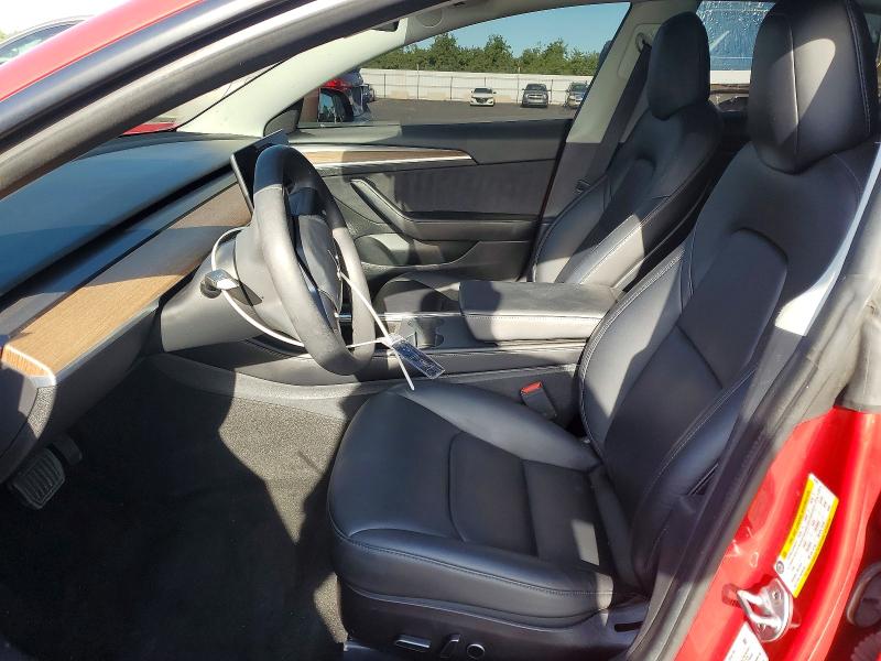 2022 Tesla Model 3 VIN 5YJ3E1EA1NF122851 COPART salvage auction — FRONT END, Ca - Salvage Certificate, sold $3,150 on 2026-07-02 (photo 7)