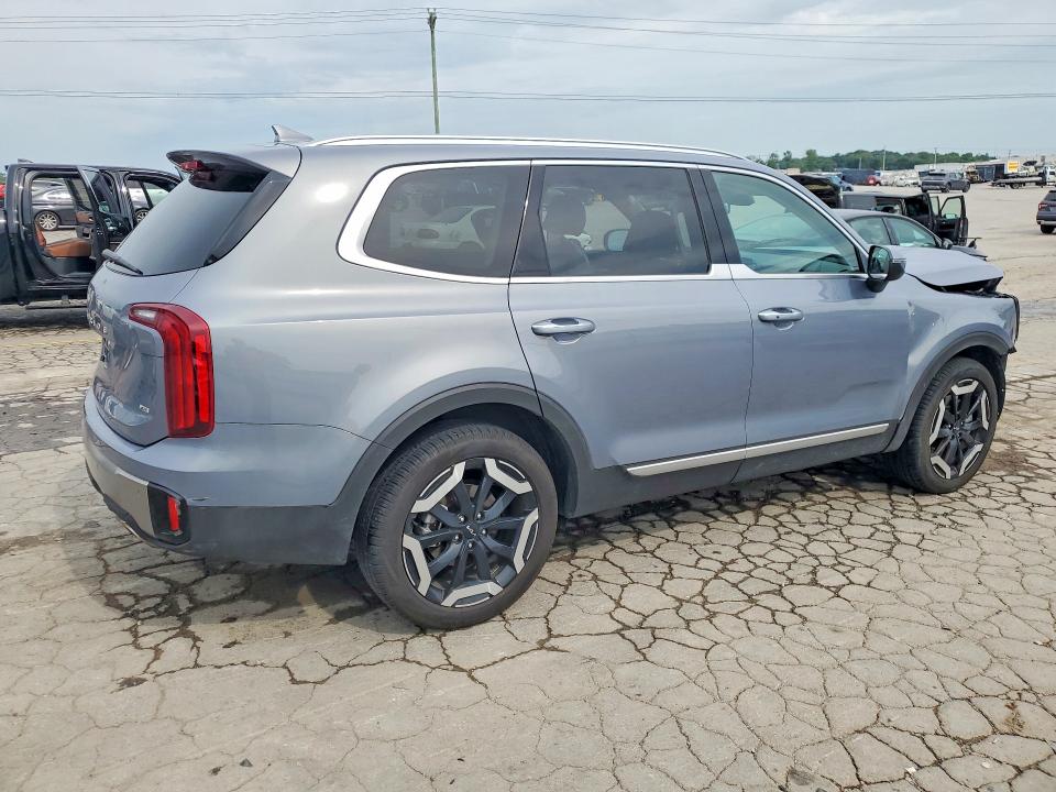 2025 Kia Telluride VIN 5XYP6DGC3SG628412 COPART salvage auction — FRONT END, Tn - Salvage Certificate, sold $13,700 on 2026-07-03 (photo 3)