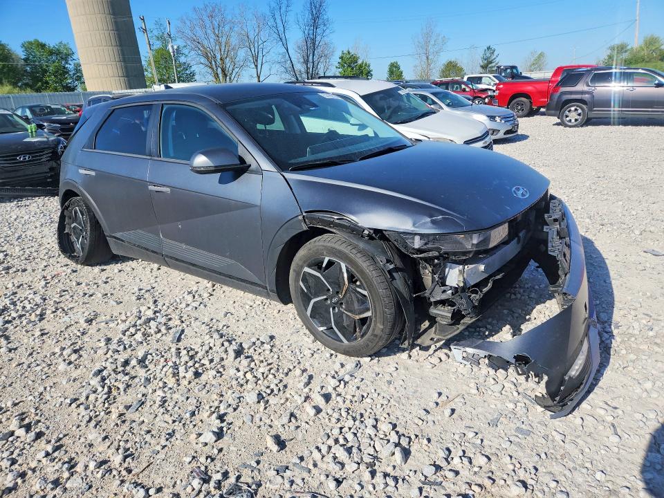 2023 Hyundai Ioniq VIN KM8KNDAF3PU163325 COPART salvage auction — REAR END, MI - SCRAP CERTIFICATE OF TITLE, sold $2,900 on 2026-07-02 (photo 4)