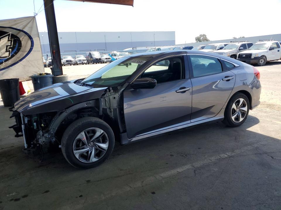 2020 Honda Civic VIN 19XFC2F64LE209598 COPART salvage auction — FRONT END, Ca - Salvage Certificate, sold $6,500 on 2026-07-02 (photo 1)