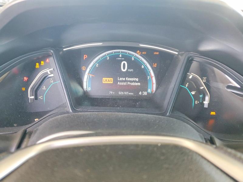 2020 Honda Civic VIN 19XFC2F64LE209598 COPART salvage auction — FRONT END, Ca - Salvage Certificate, sold $6,500 on 2026-07-02 (photo 9)