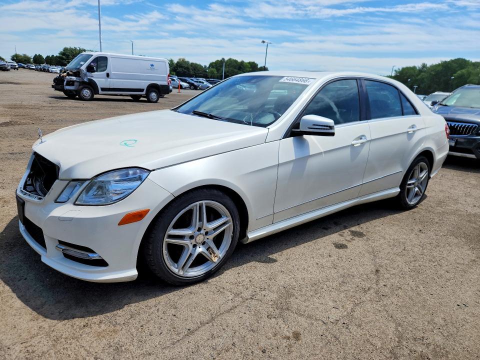 2013 Mercedes-benz E-class VIN WDDHF8JB6DA715368 COPART salvage auction — FRONT END, Ma - Certificate Of Title, sold $3,800 on 2026-07-03 (photo 1)