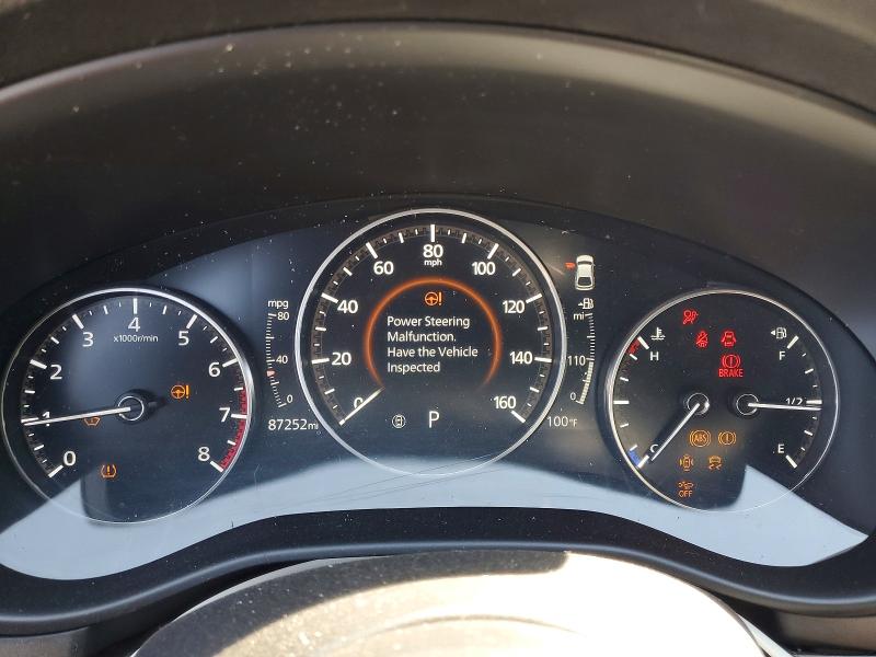 2021 Mazda 3 VIN JM1BPAKL2M1323726 COPART salvage auction — FRONT END, Ca - Salvage Certificate, sold $2,550 on 2026-07-02 (photo 9)