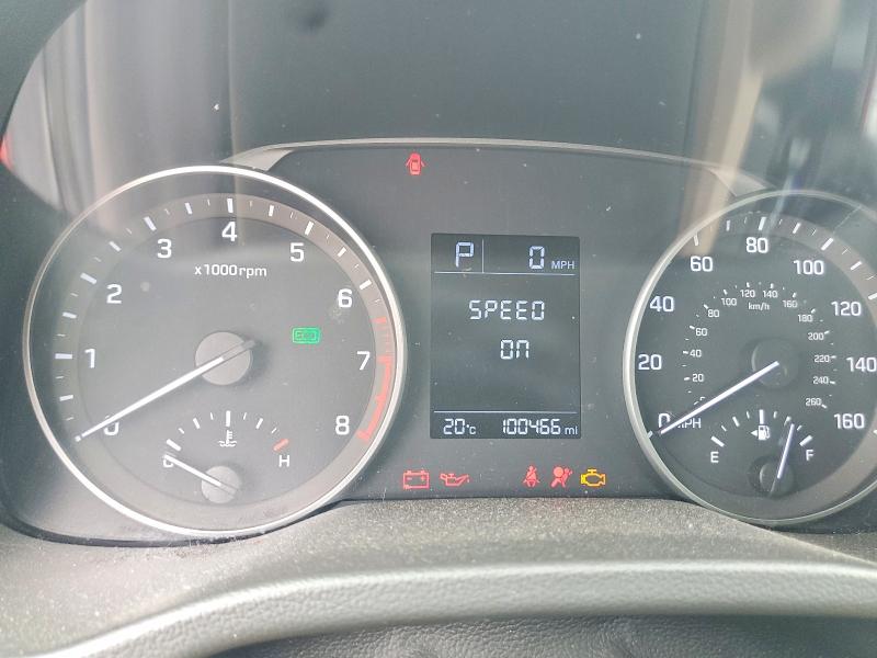 2017 Hyundai VIN 5NPD84LF5HH176221 COPART salvage auction — VANDALISM, Ks - Cert Of Title-Salvage, sold $1,300 on 2026-07-04 (photo 9)