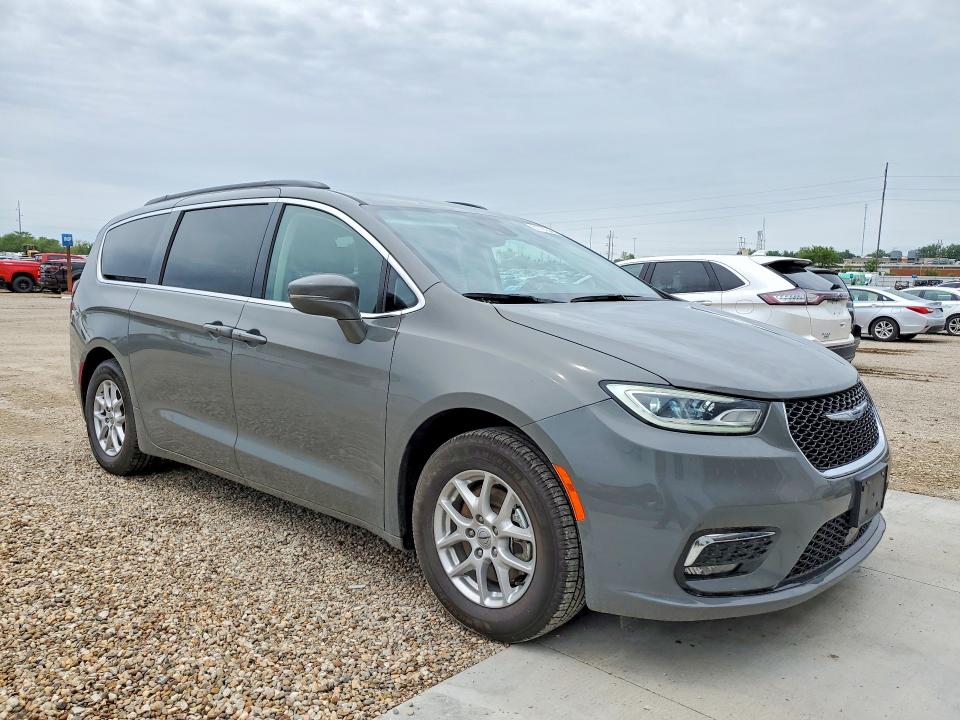 2022 Chrysler Pacifica VIN 2C4RC1BG9NR206073 COPART salvage auction — HAIL, Ia - Cert Of Title-Salvage Title, sold $7,100 on 2026-07-03 (photo 4)