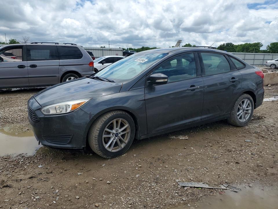 2017 Ford Focus VIN 1FADP3F22HL296386 COPART salvage auction — NORMAL WEAR, Ks - Dealer Only Clean Title, sold $1,050 on 2026-07-03 (photo 1)