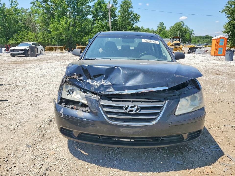 2010 Hyundai Sonata VIN 5NPET4AC9AH613817 COPART salvage auction — FRONT END, Va - Cert Of Title - Salvage, sold $625 on 2026-07-03 (photo 5)