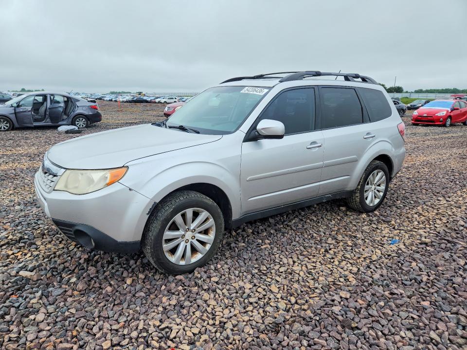 2011 Subaru Forester VIN JF2SHBEC1BH740565 COPART salvage auction — HAIL, Ok - Cert Of Title-Salvage, sold $350 on 2026-07-03 (photo 1)