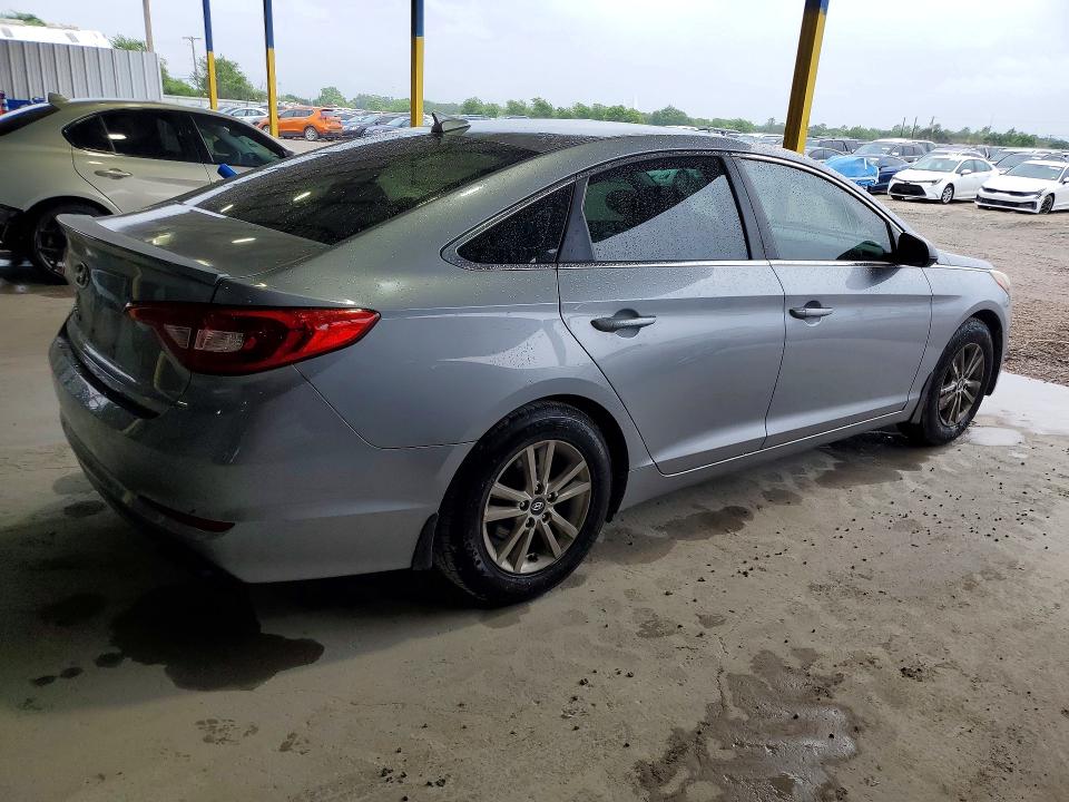2017 Hyundai Sonata VIN 5NPE24AF4HH539407 COPART salvage auction — MINOR DENT/SCRATCHES, Tx - Certificate Of Title (P), sold $2,050 on 2026-07-02 (photo 3)
