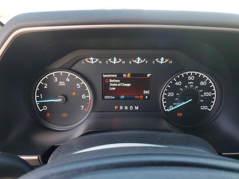 2021 Ford F-150 VIN 1FTEW1CP1MKE92261 COPART salvage auction — SIDE, Tx - Salvage Vehicle Title, sold $125 on 2026-07-02 (photo 9)