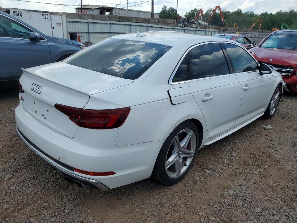 2018 Audi S4 VIN WAUB4AF42JA019445 COPART salvage auction — MINOR DENT/SCRATCHES, NJ - CERTIFICATE OF TITLE, sold $5,000 on 2026-07-02 (photo 3)