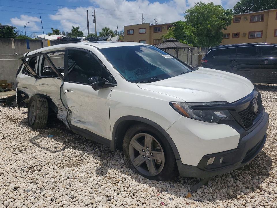 2020 Honda Passport VIN 5FNYF7H59LB003317 COPART salvage auction — SIDE, Fl - Certificate Of Destruction, sold $2,200 on 2026-07-03 (photo 4)
