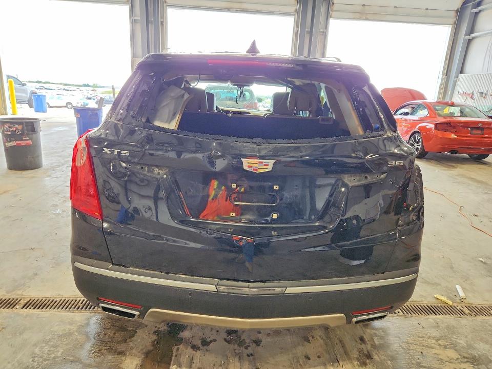 2017 Cadillac Xt5 VIN 1GYKNFRSXHZ141189 COPART salvage auction — REAR END, Ne - Salvage Title/Flood (P), sold $900 on 2026-07-02 (photo 6)