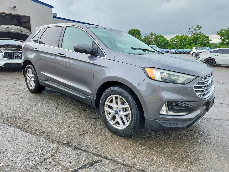 2022 Ford Edge VIN 2FMPK4J99NBA75245 COPART salvage auction — HAIL, Mo - Salvage Certificate Of Title, sold $4,500 on 2026-07-03 (photo 4)