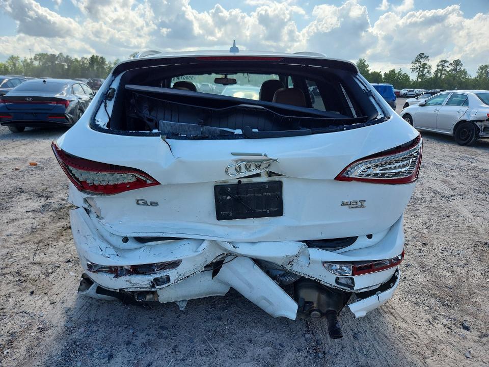 2011 Audi Q5 VIN WA1LFAFP0BA058803 COPART salvage auction — REAR END, Tx - Salvage Vehicle Title, sold $325 on 2026-07-03 (photo 6)