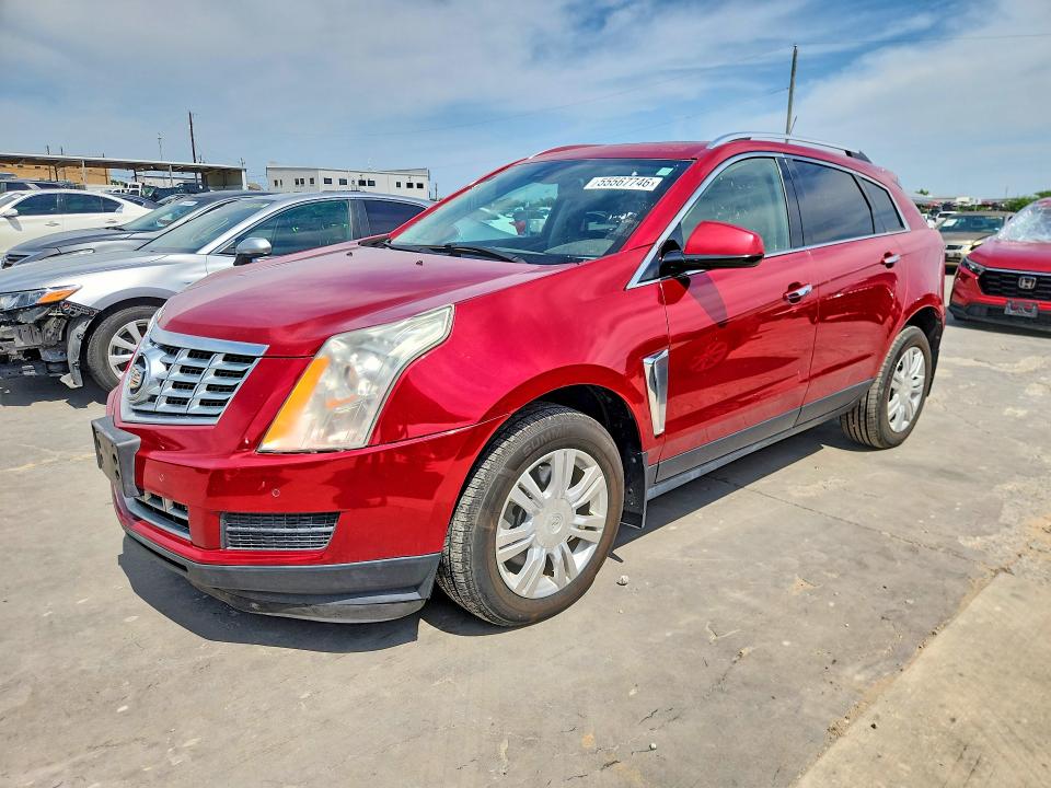 2015 Cadillac Srx VIN 3GYFNBE31FS637338 COPART salvage auction — MECHANICAL, Tx - Certificate Of Title (P), sold $2,350 on 2026-07-02 (photo 1)