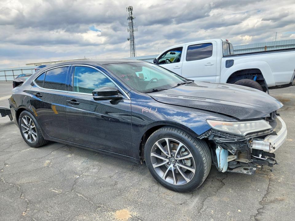 2016 Acura Tlx VIN 19UUB2F57GA009701 COPART salvage auction — FRONT END, Ca - Salvage Certificate, sold $2,550 on 2026-07-02 (photo 4)