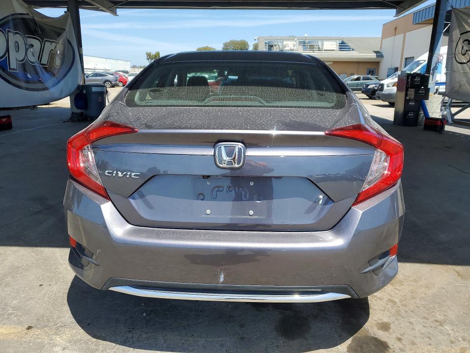 2020 Honda Civic VIN 19XFC2F64LE209598 COPART salvage auction — FRONT END, Ca - Salvage Certificate, sold $6,500 on 2026-07-02 (photo 6)