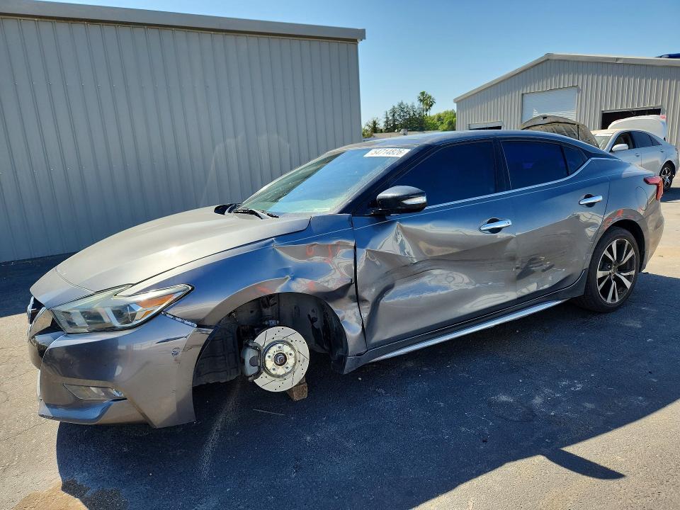 2017 Nissan Maxima VIN 1N4AA6AP1HC364010 COPART salvage auction — SIDE, Ca - Salvage Certificate, sold $1,600 on 2026-07-02 (photo 1)